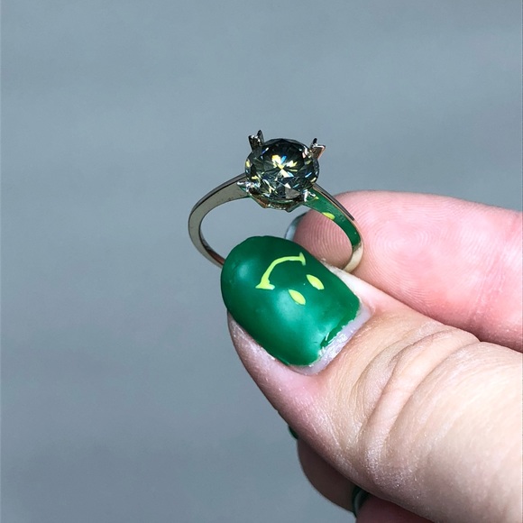 14k Moissanite Engagement Ring - Picture 6 of 11